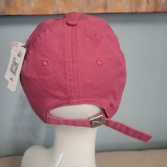 Puma Youth Osfa Pink Adjustable Hat NWT - Picture 5 of 7